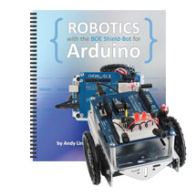 Robotics with the Board of Education Shield for Arduino