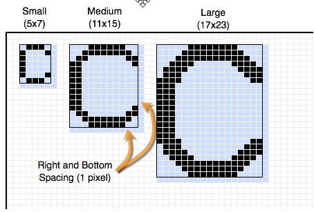 ePaper font size example.