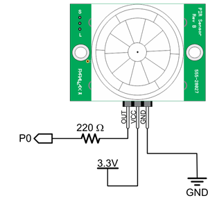 PIR wiring diagram.