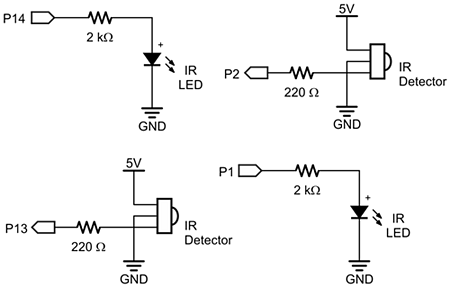 IR Infrared Detector Circuit