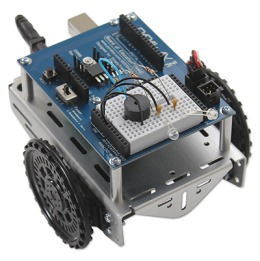 Robotics with the Board of Education Shield for Arduino