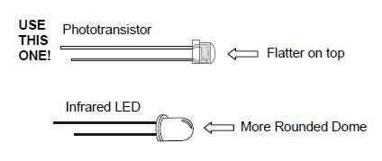 ir phototransistor arduino