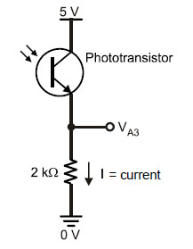 ir phototransistor arduino