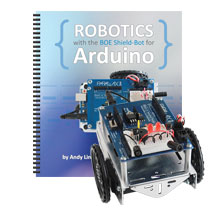 Boe-Bot to Shield-Bot Retrofit Kit for Arduino Uno