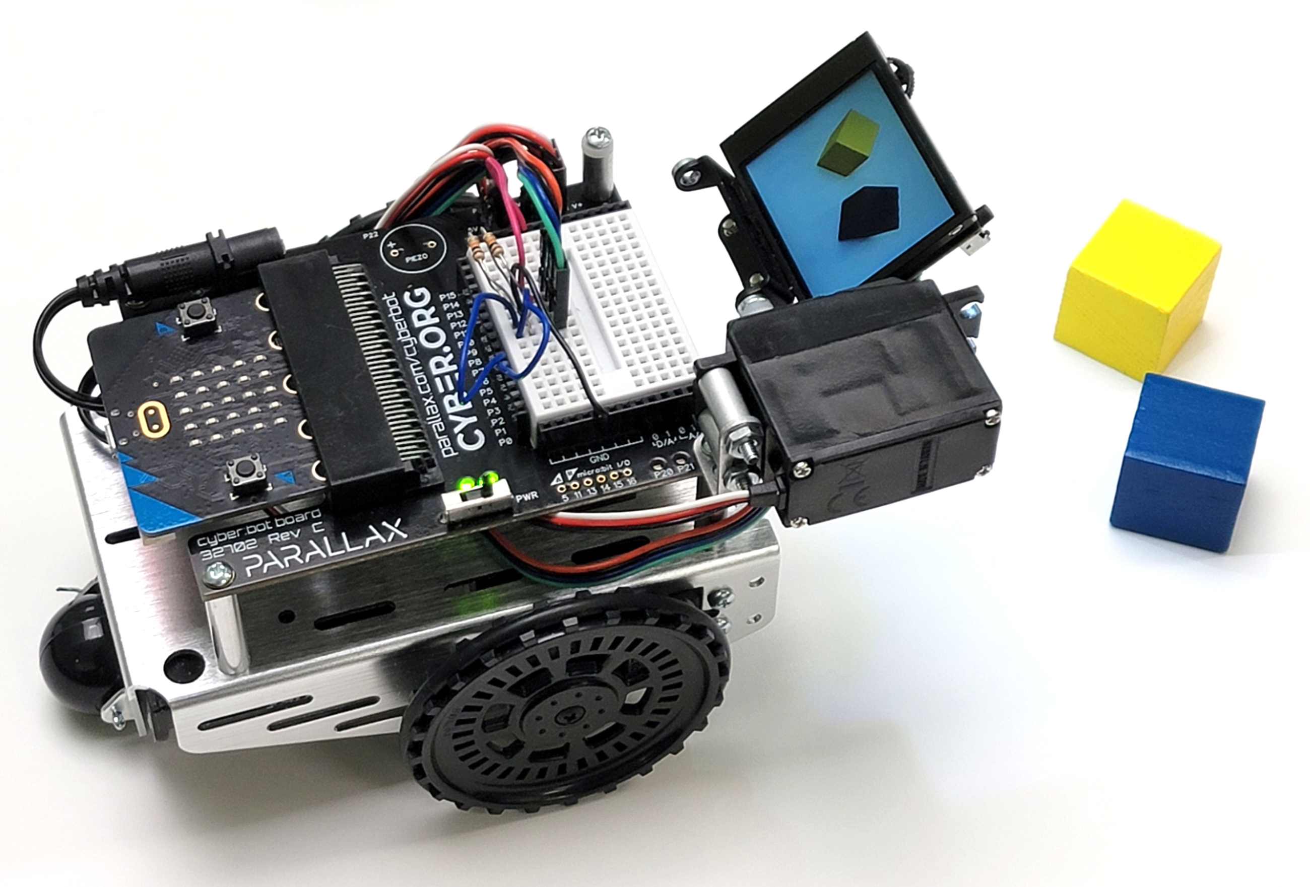 AI, Machine Learning and Vision w/the cyber:bot and MakeCode